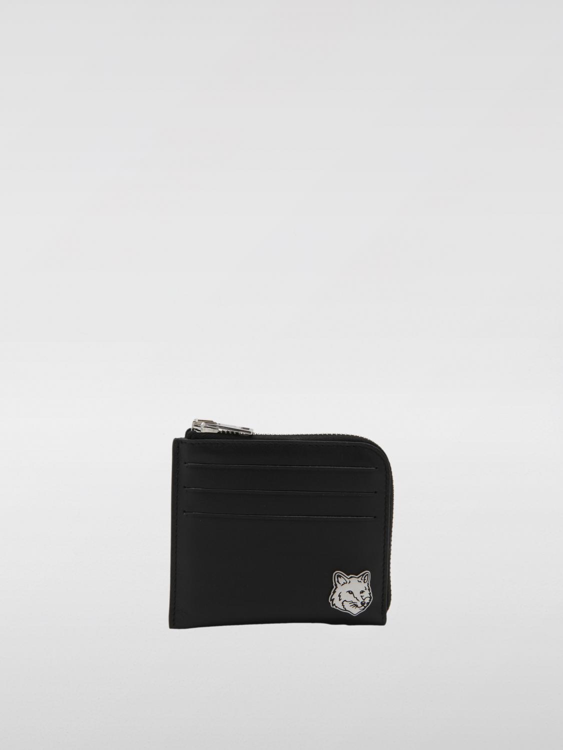 Maison Kitsuné Wallet MAISON KITSUNÉ Men color Black