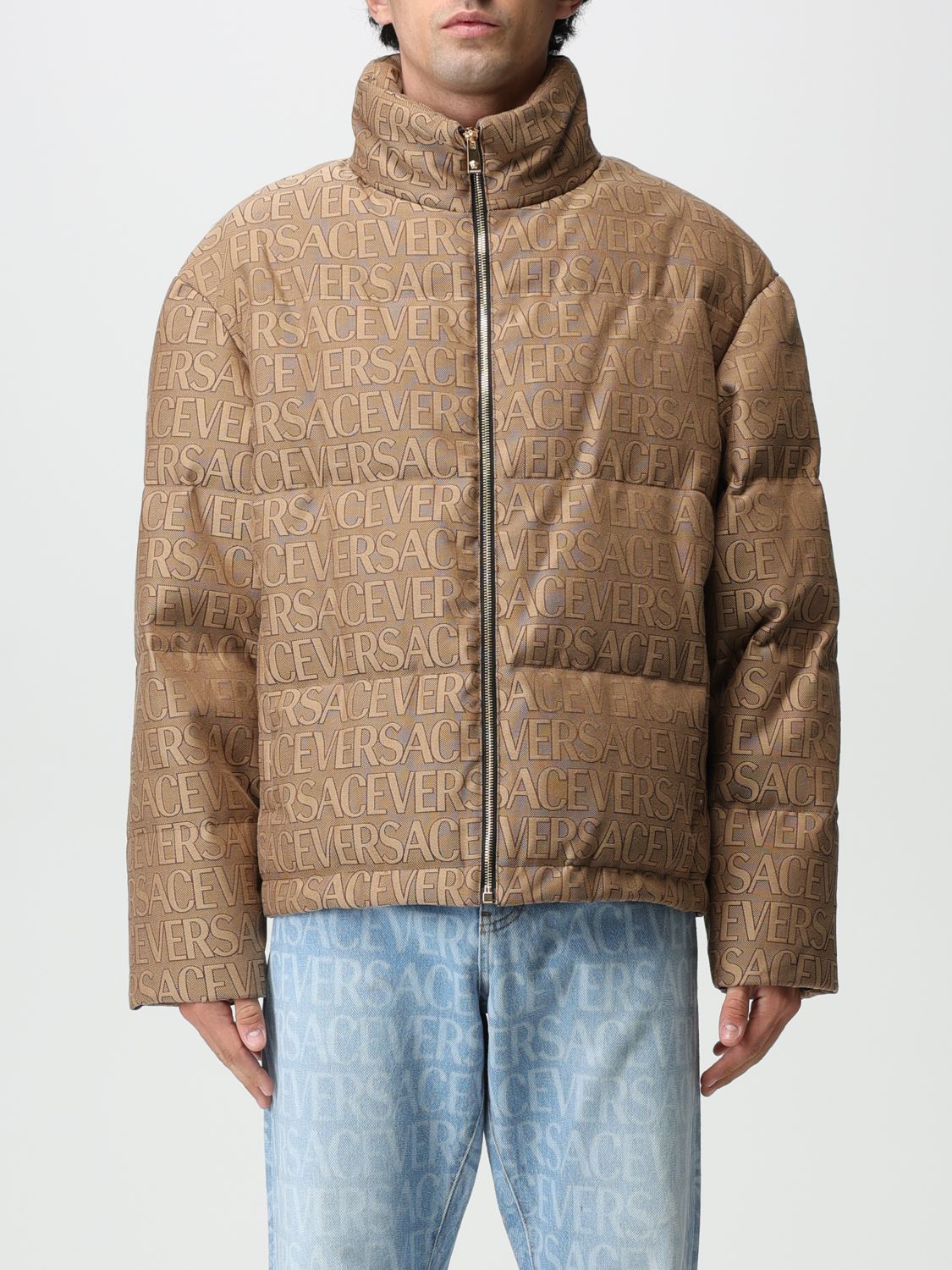 Versace Jacket VERSACE Men colour Beige