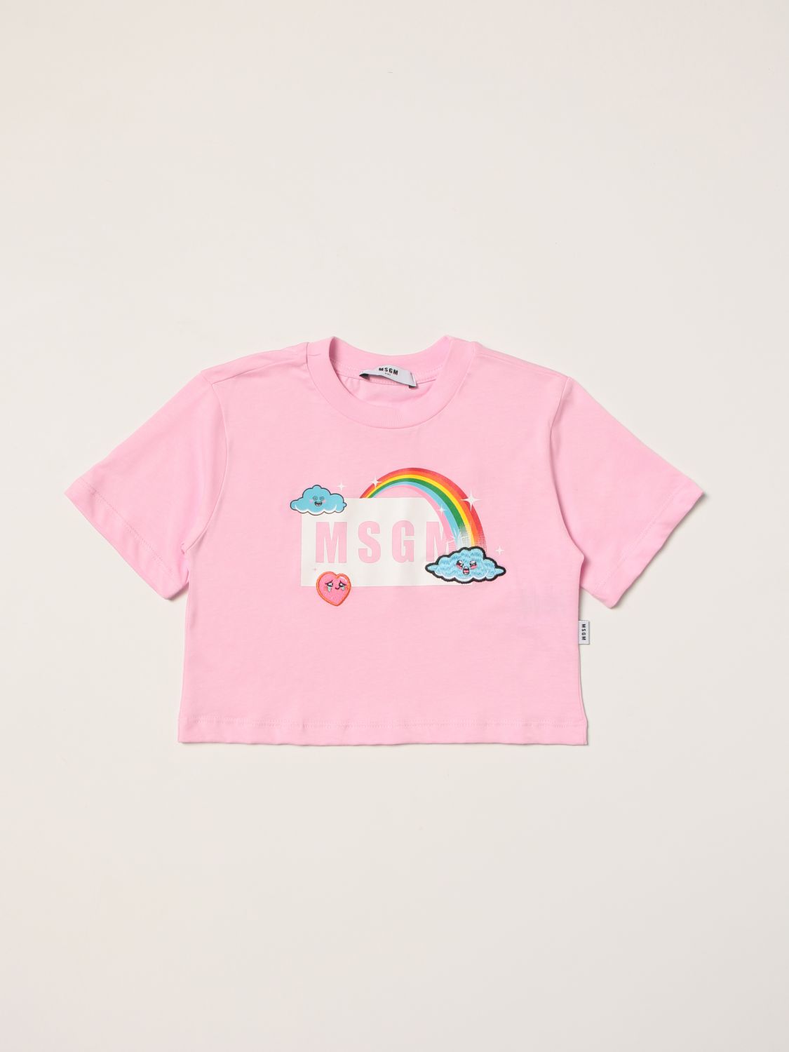 Msgm Kids Msgm Kids cotton t-shirt with logo