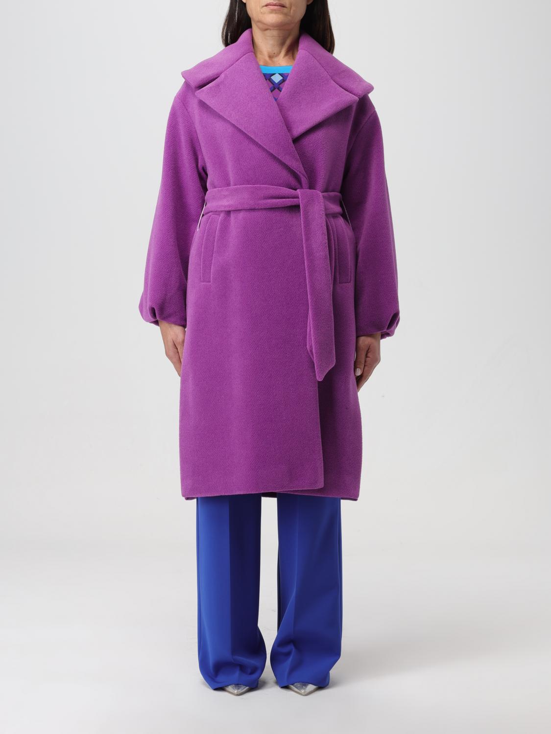 Hanita Coat HANITA Woman colour Violet