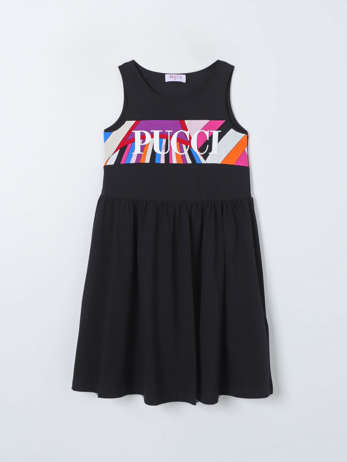 Emilio Pucci Junior Dress EMILIO PUCCI JUNIOR Kids colour Black