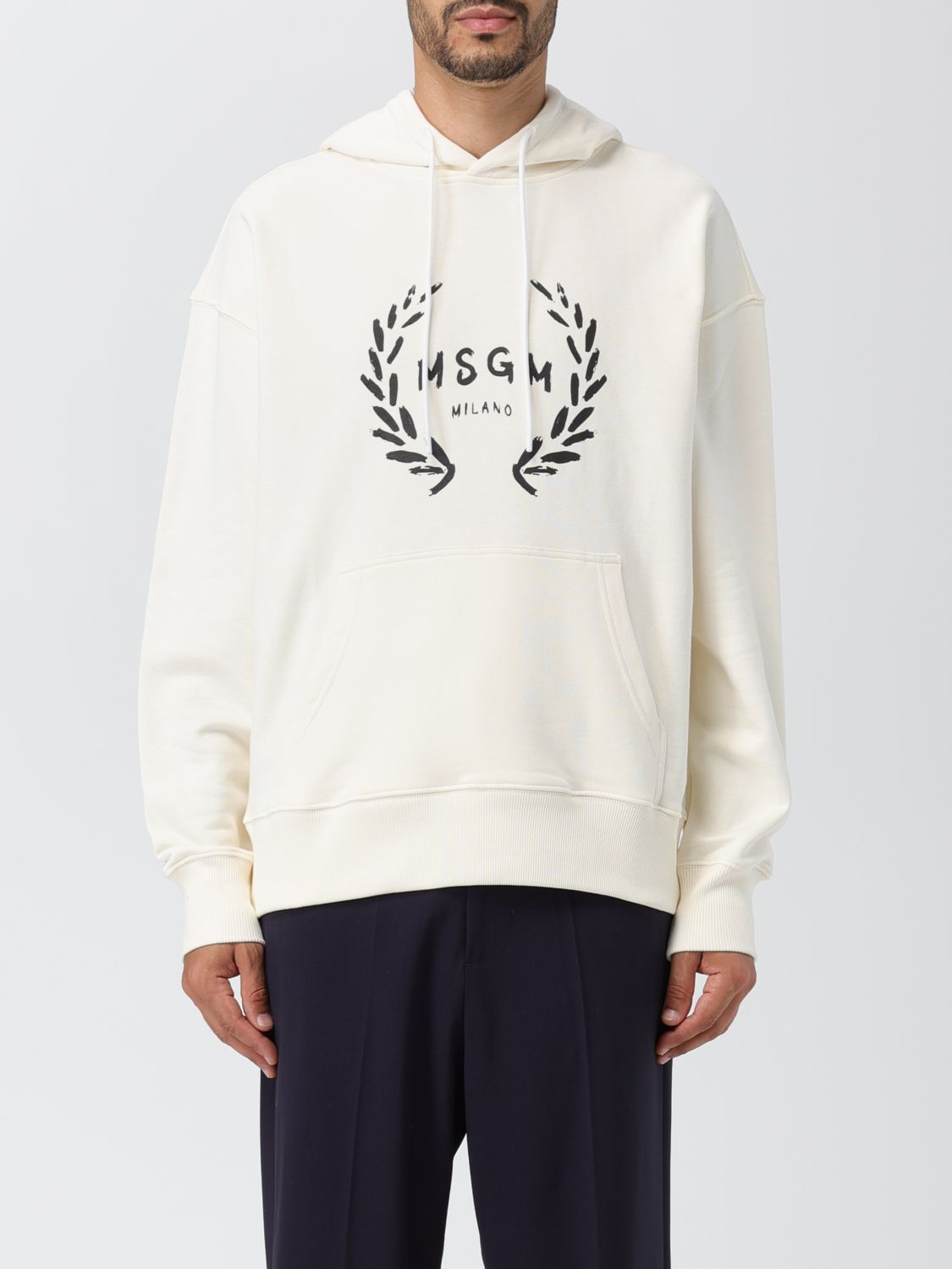 Msgm Sweatshirt MSGM Men colour Cream