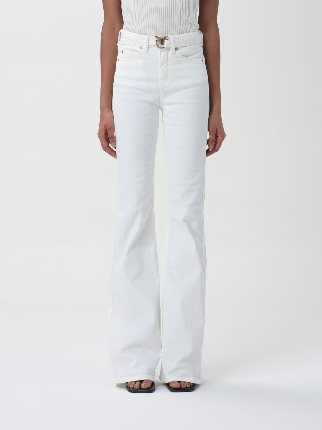 Pinko Jeans PINKO Woman colour White