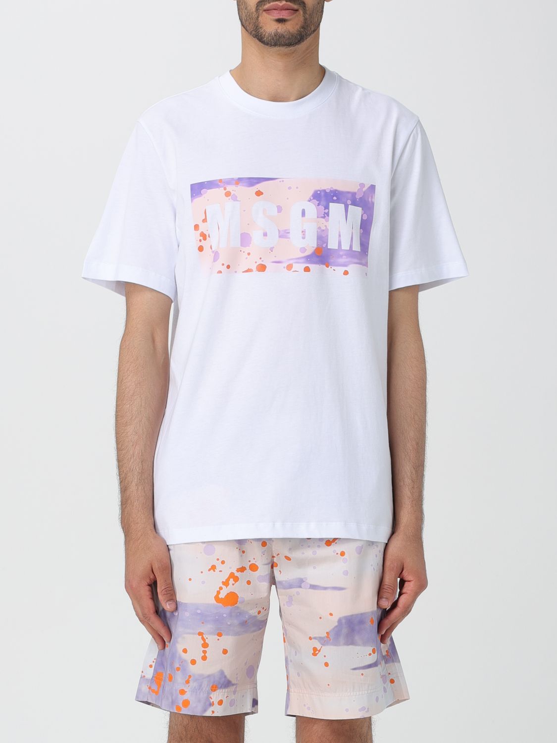 Msgm T-Shirt MSGM Men colour White