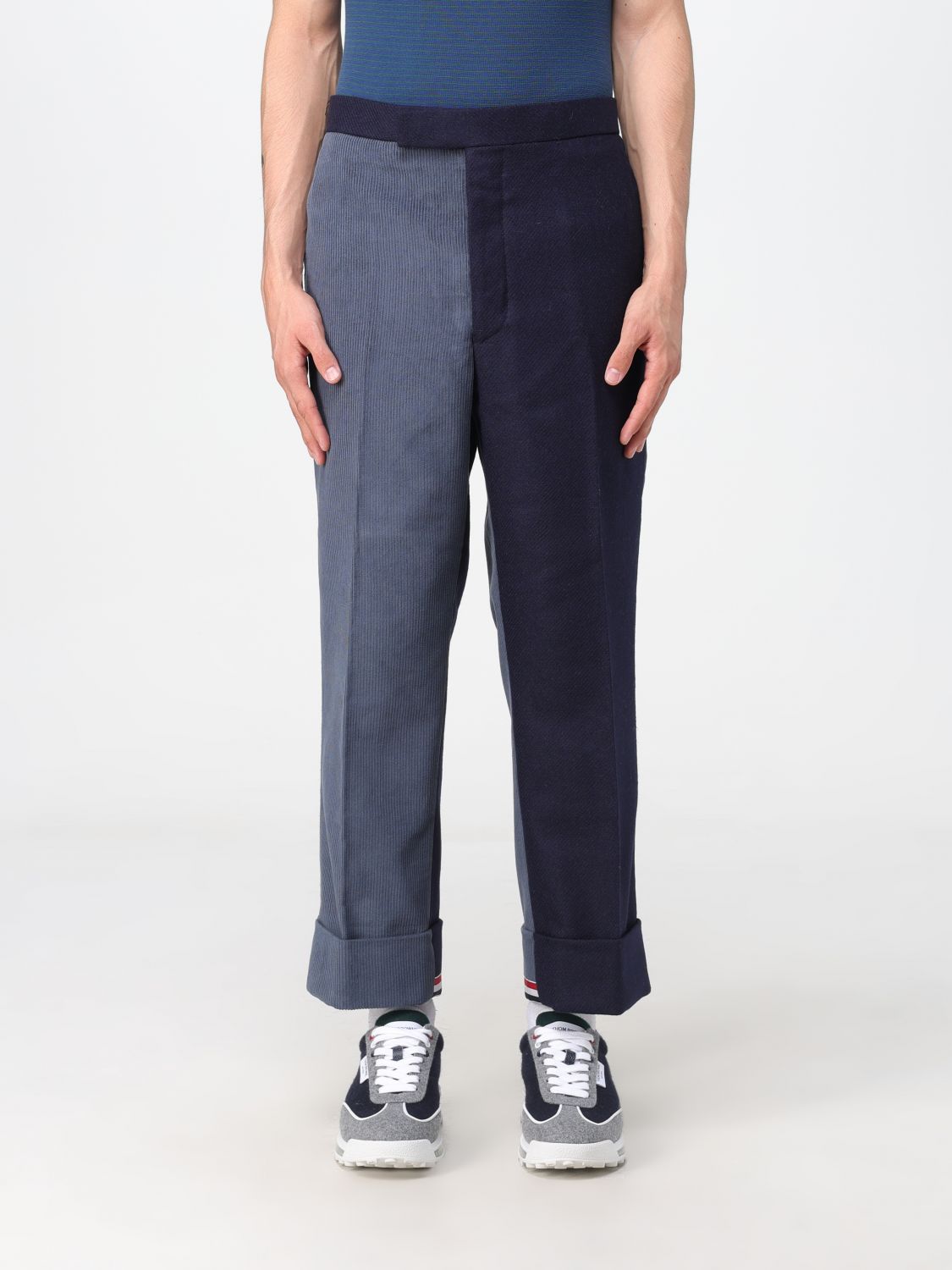 Thom Browne Trousers THOM BROWNE Men colour Blue