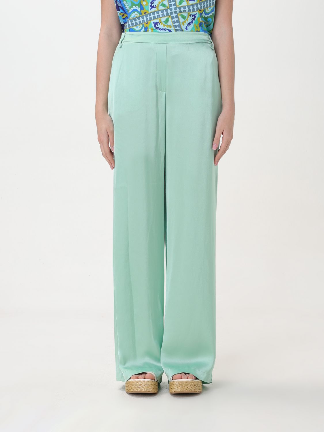 Maliparmi Pants MALIPARMI Woman color Green