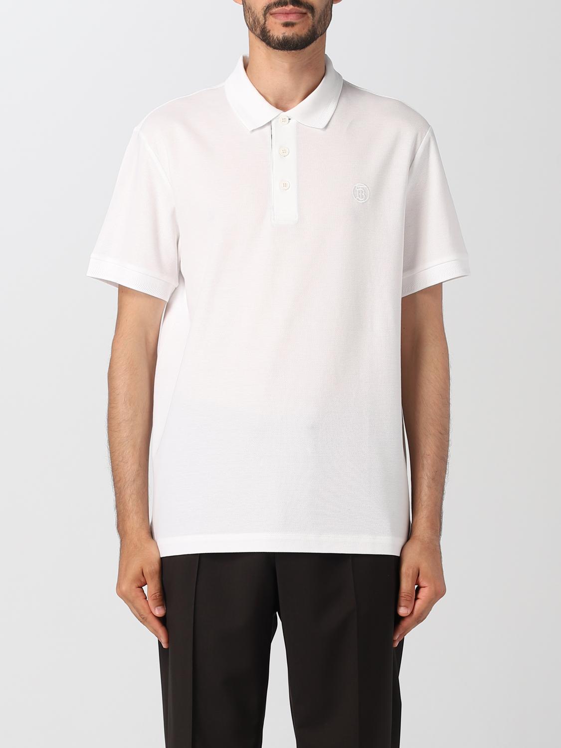 Burberry Polo Shirt BURBERRY Men colour White