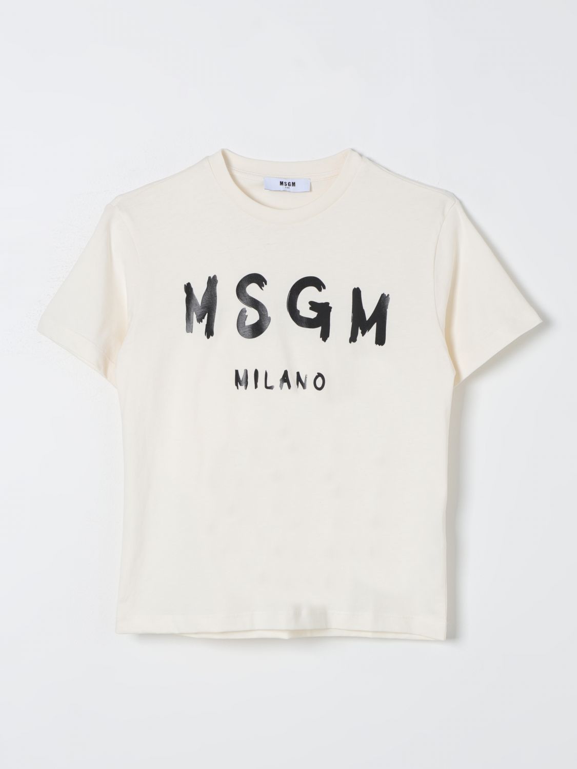 Msgm Kids T-Shirt MSGM KIDS Kids colour Cream