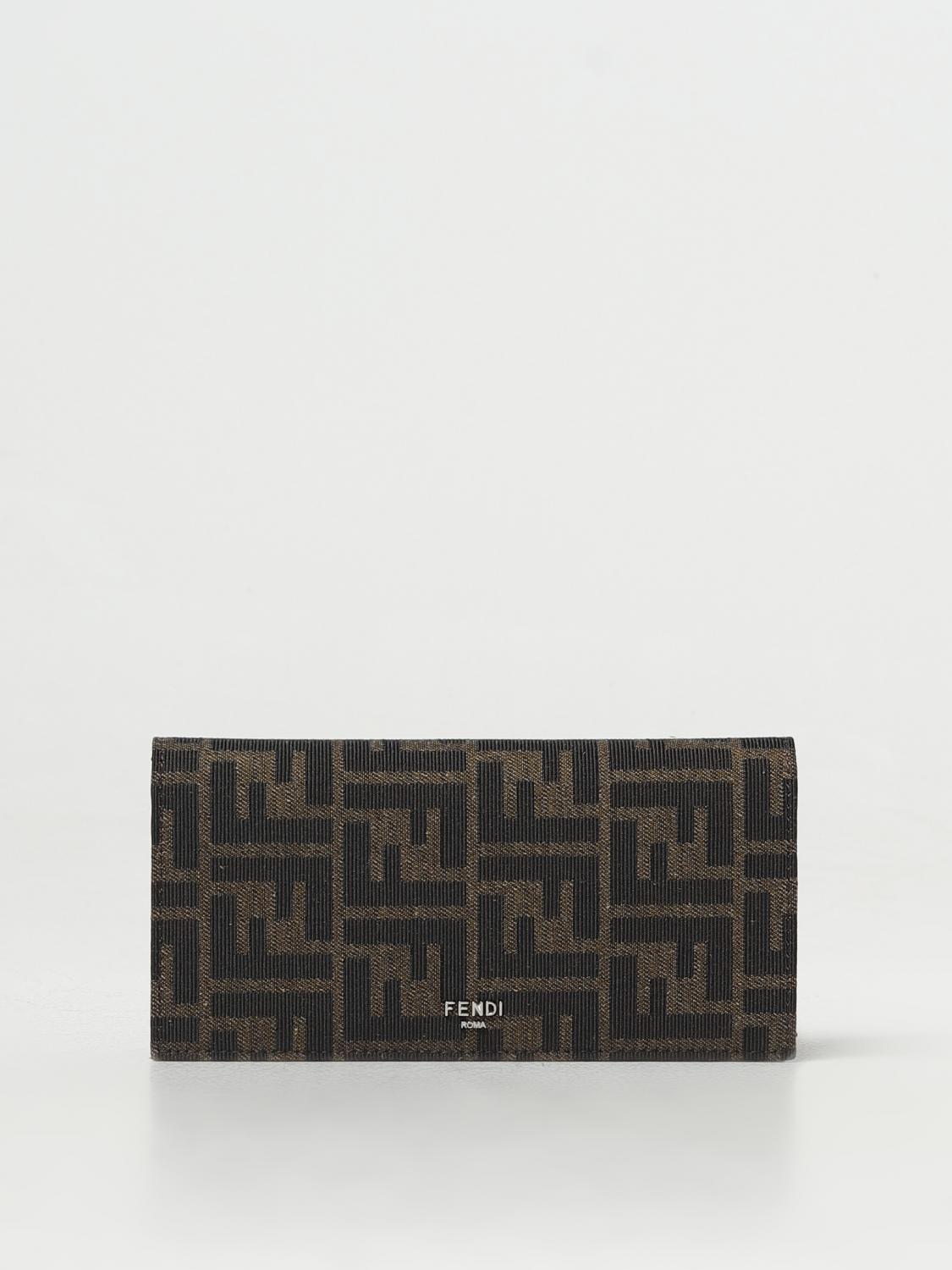 FENDI Wallet FENDI Men colour Brown