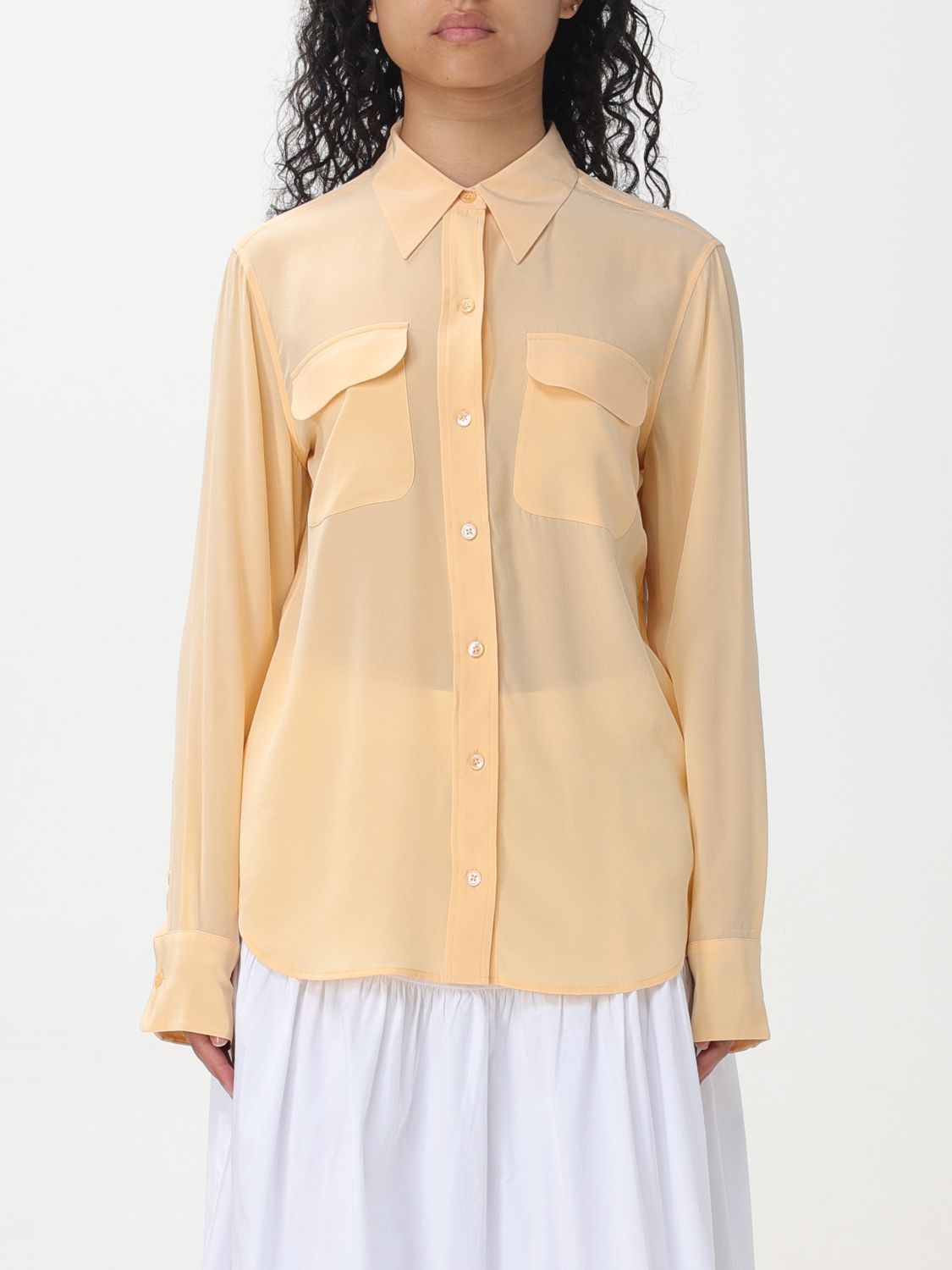 Equipment Shirt EQUIPMENT Woman colour Yellow