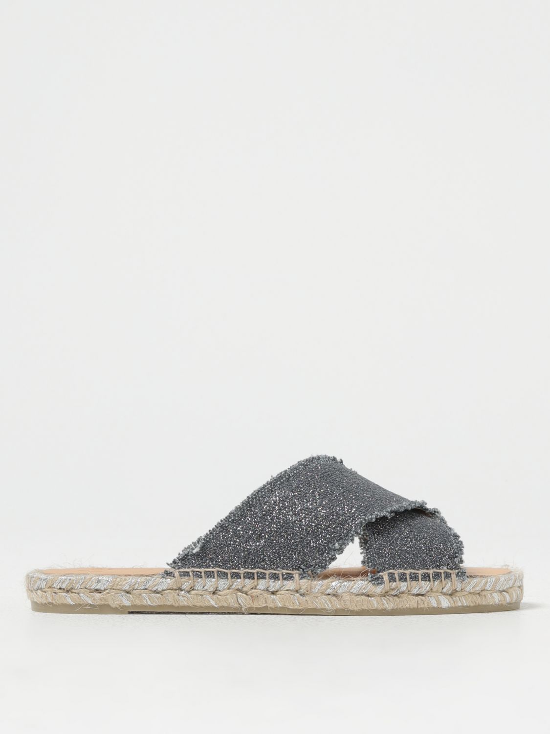 Castañer Flat Sandals CASTAÑER Woman color Grey