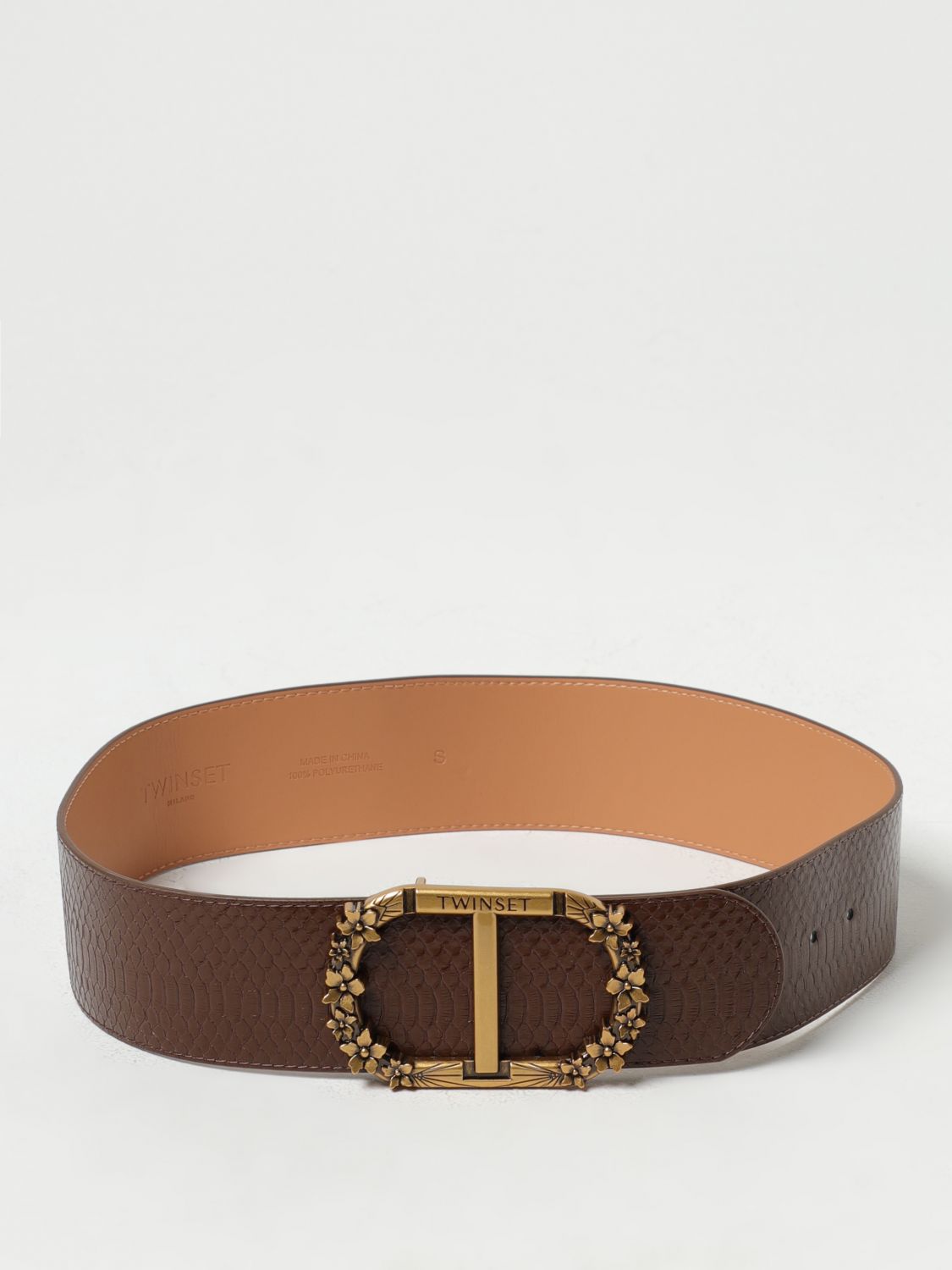 Twinset Belt TWINSET Woman colour Brown