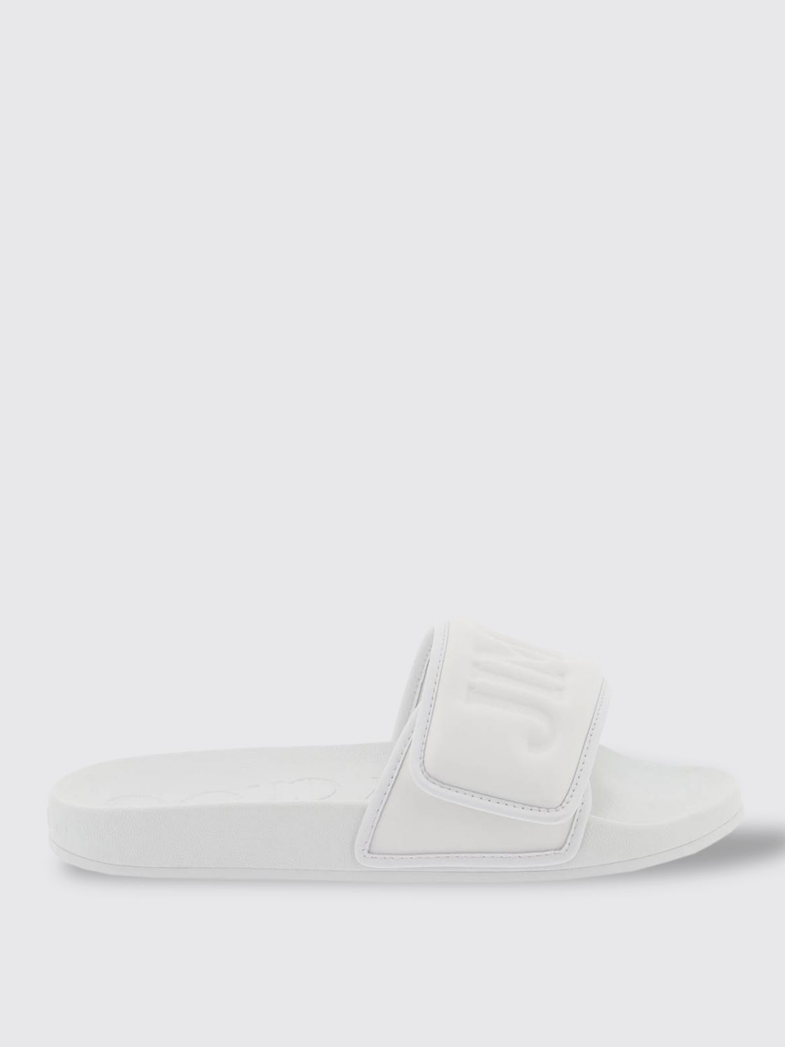 Jimmy Choo Flat Sandals JIMMY CHOO Woman color White