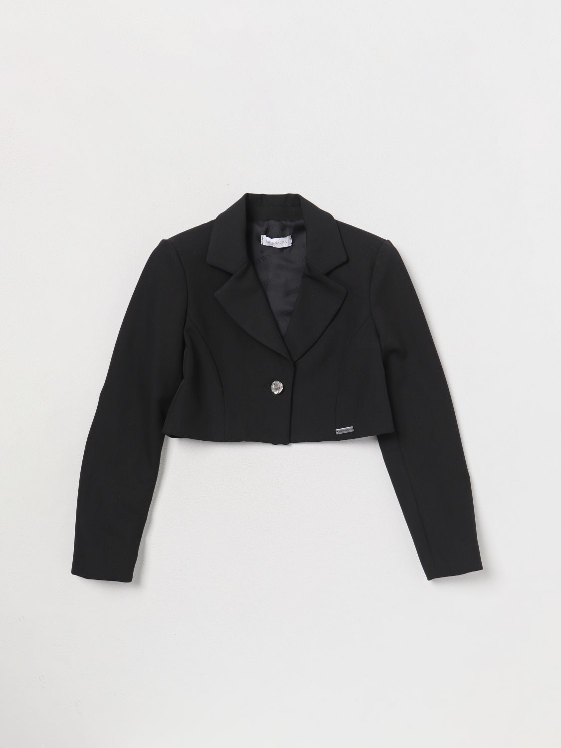 Monnalisa Jacket MONNALISA Kids colour Black