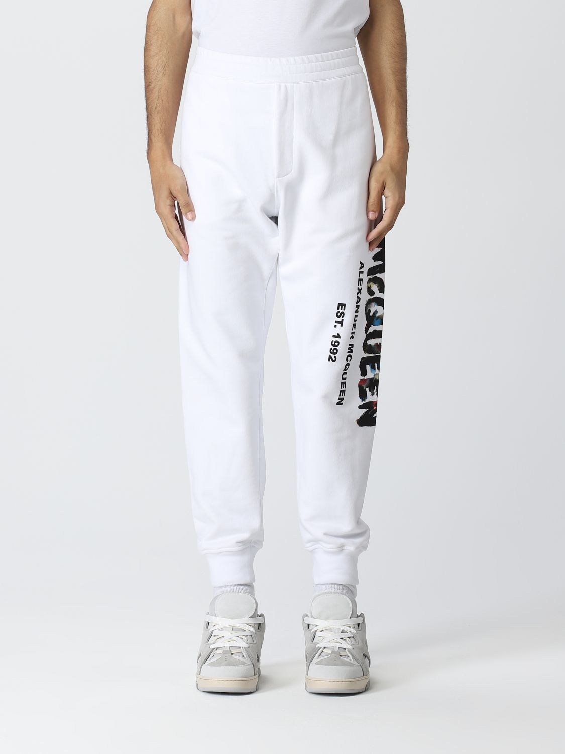 Alexander McQueen Trousers ALEXANDER MCQUEEN Men colour White