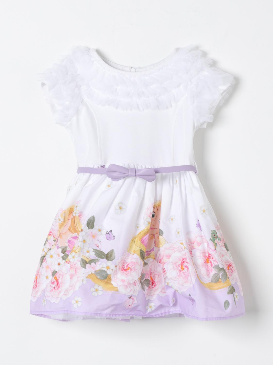 Monnalisa Dress MONNALISA Kids color White