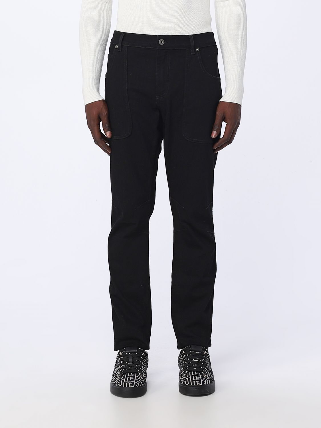 Balmain Jeans BALMAIN Men colour Black