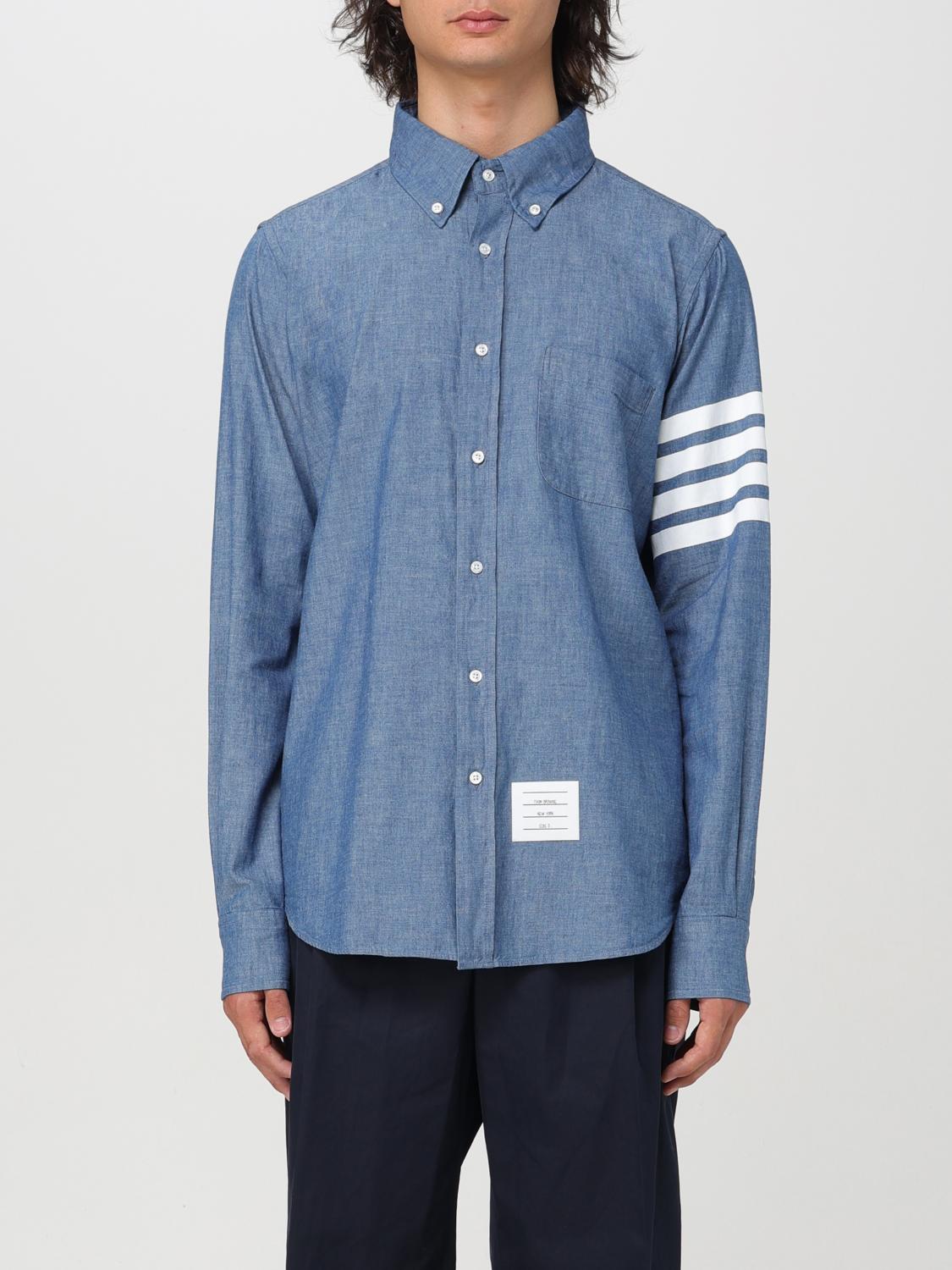 Thom Browne Shirt THOM BROWNE Men colour Blue