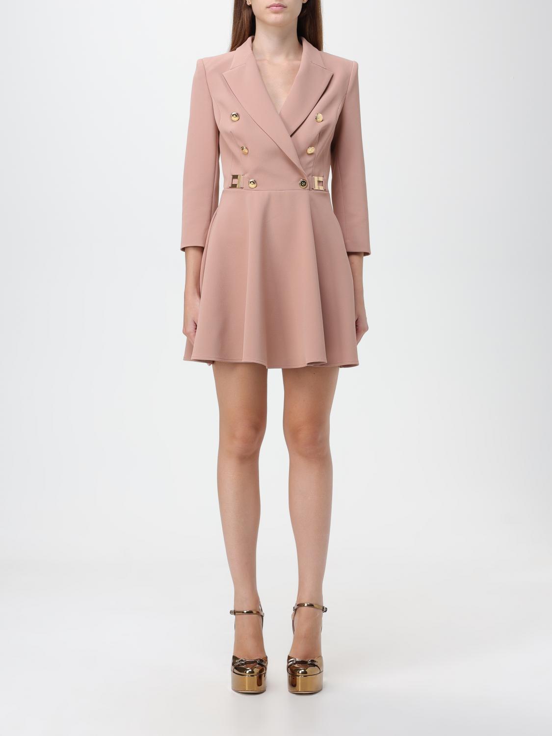 Elisabetta Franchi Dress ELISABETTA FRANCHI Woman colour Nude