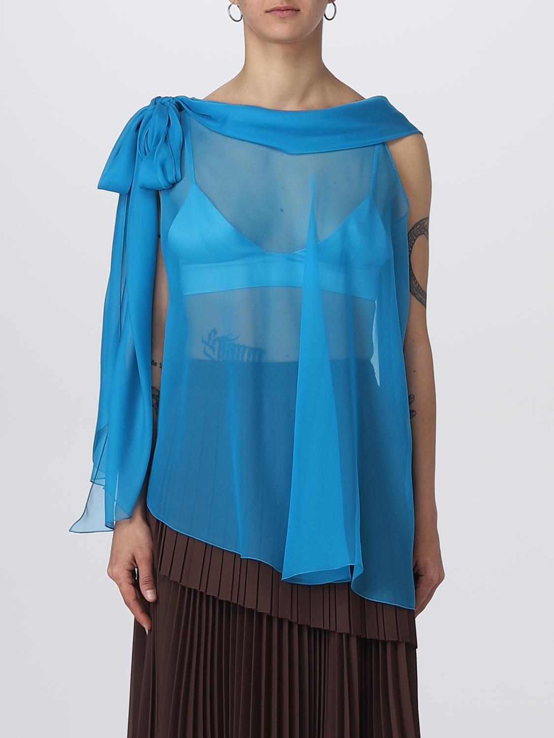 Alberta Ferretti Shirt ALBERTA FERRETTI Woman colour Turquoise