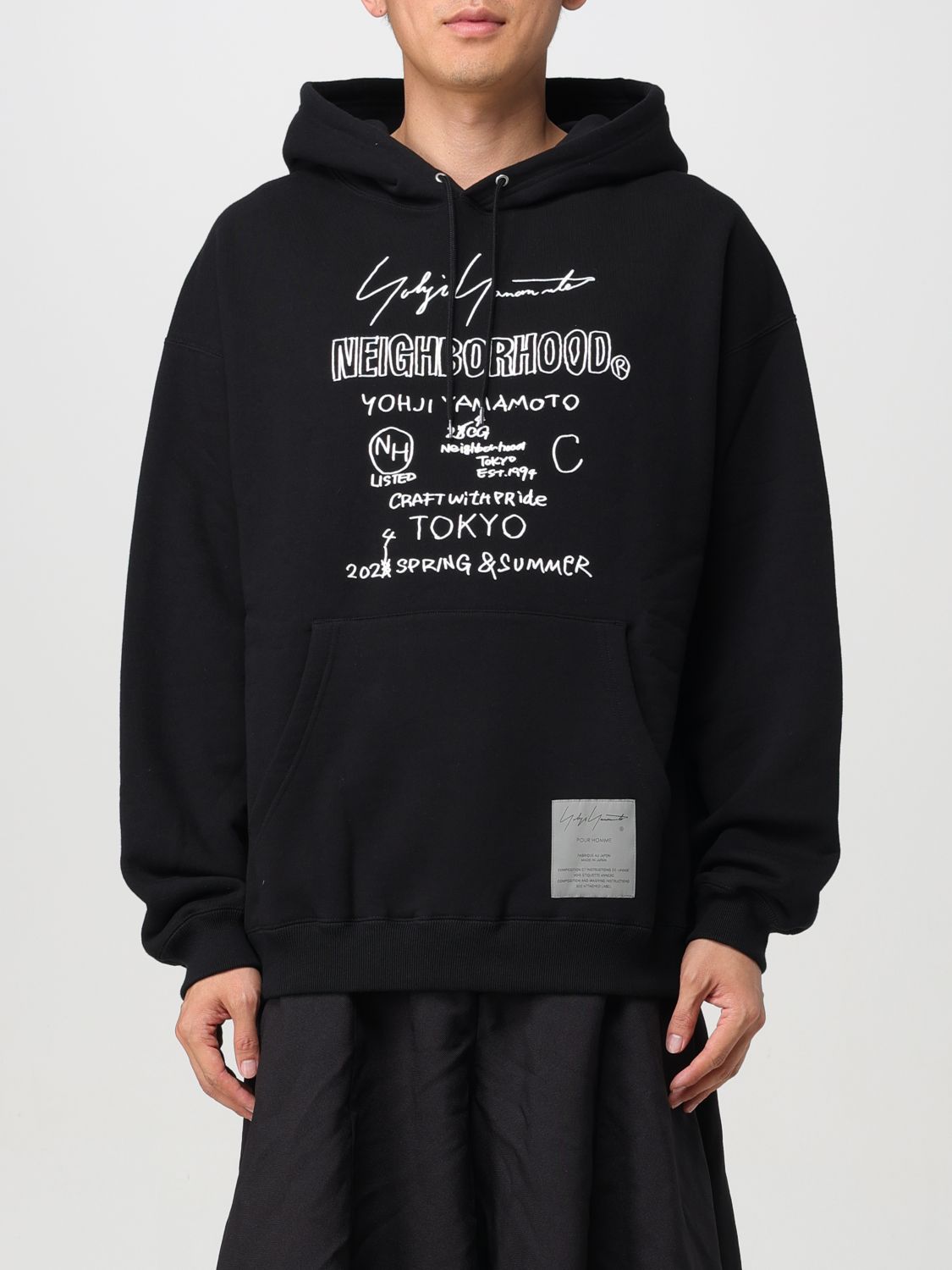 Yohji Yamamoto Sweatshirt YOHJI YAMAMOTO Men color Black