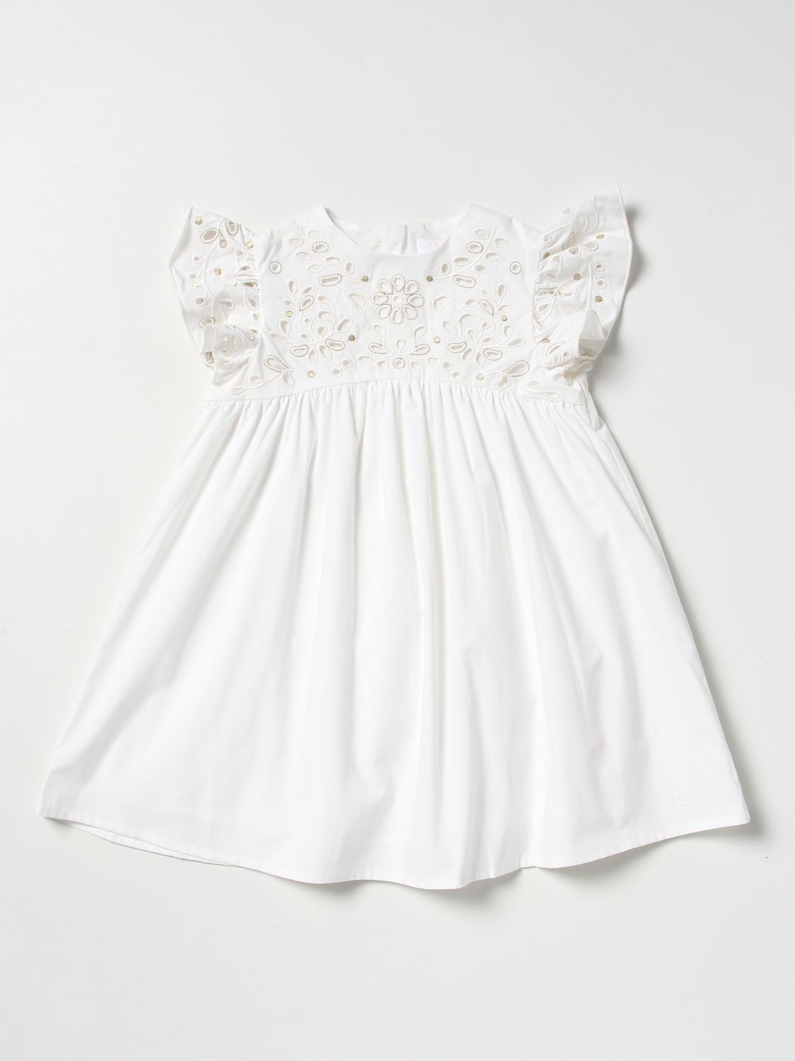 Chloé Dress CHLOÉ Kids colour White