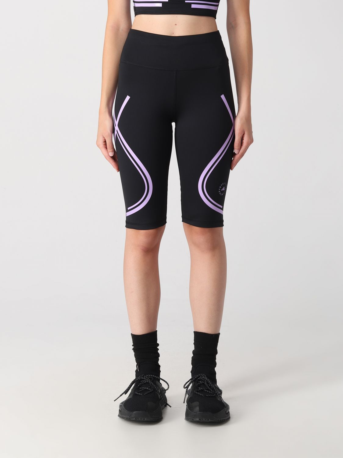 Adidas By Stella Mccartney Short ADIDAS BY STELLA MCCARTNEY Woman colour Black