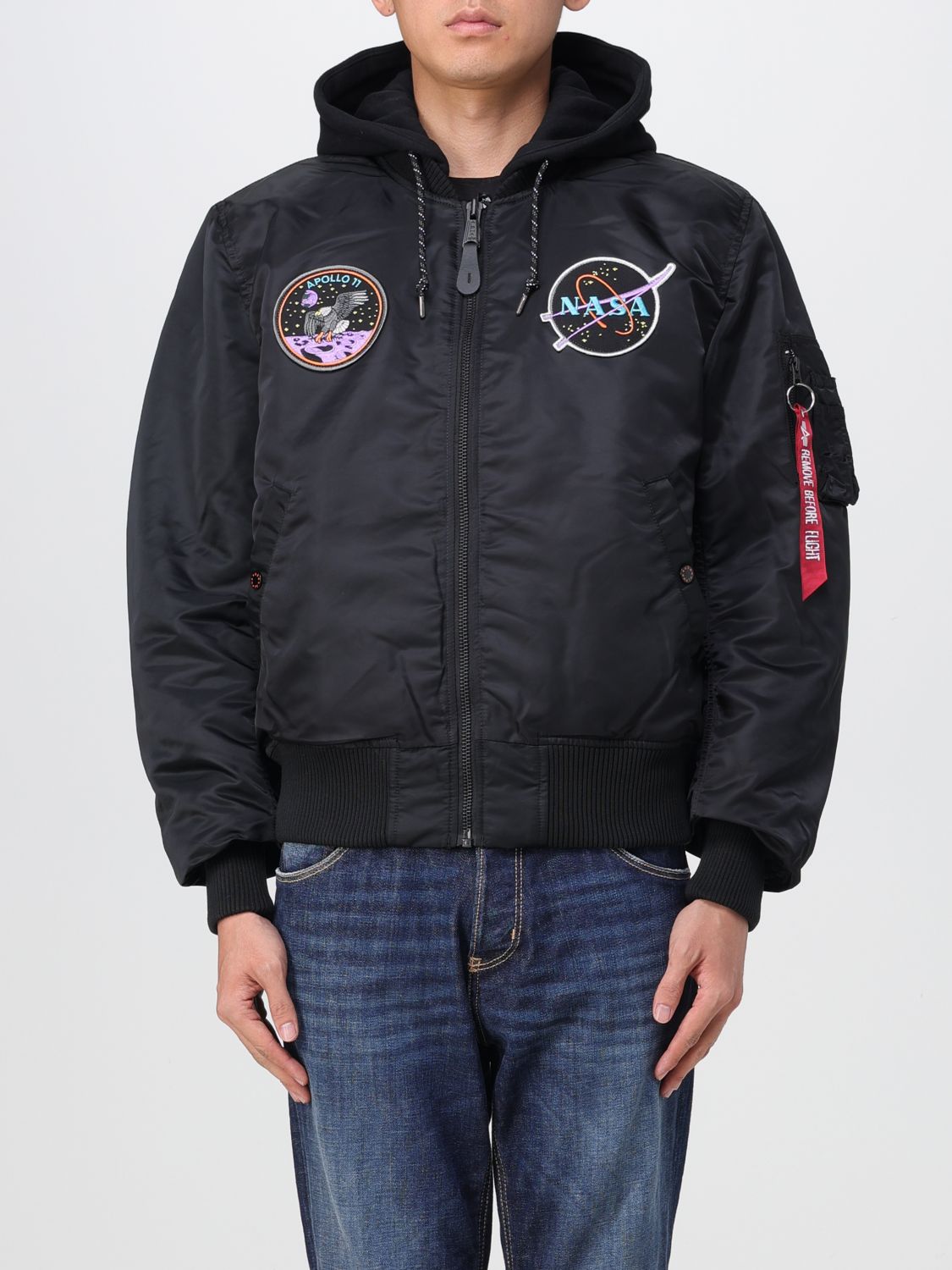 Alpha Industries Jacket ALPHA INDUSTRIES Men colour Black