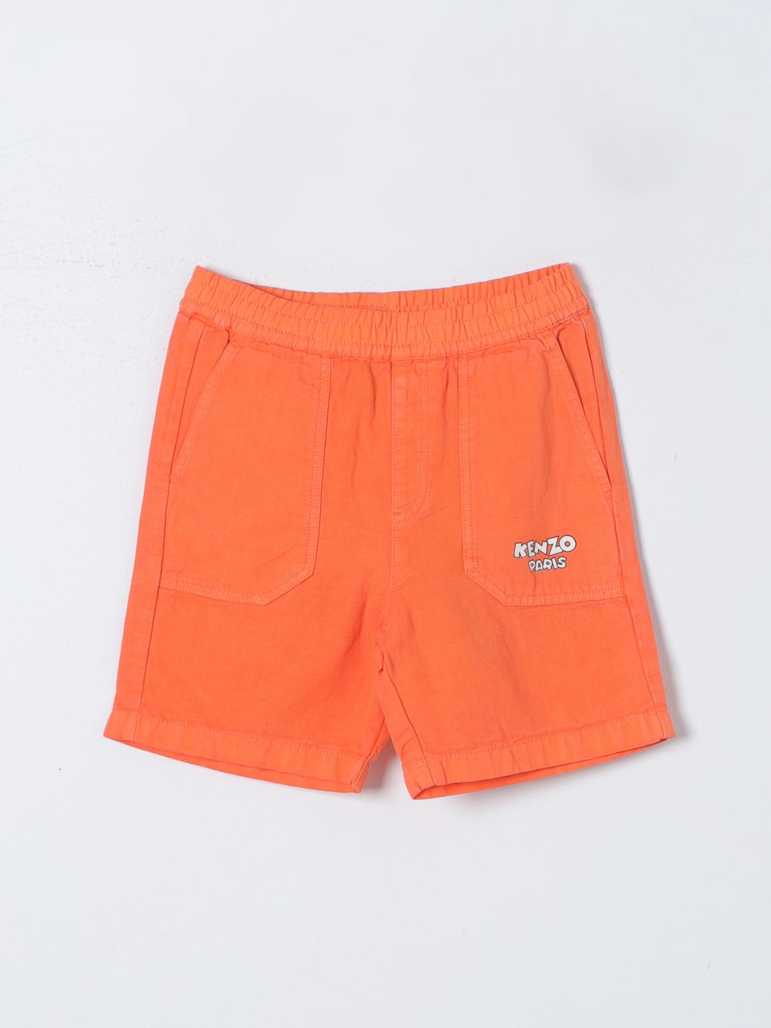 Kenzo Kids Shorts KENZO KIDS Kids colour Orange