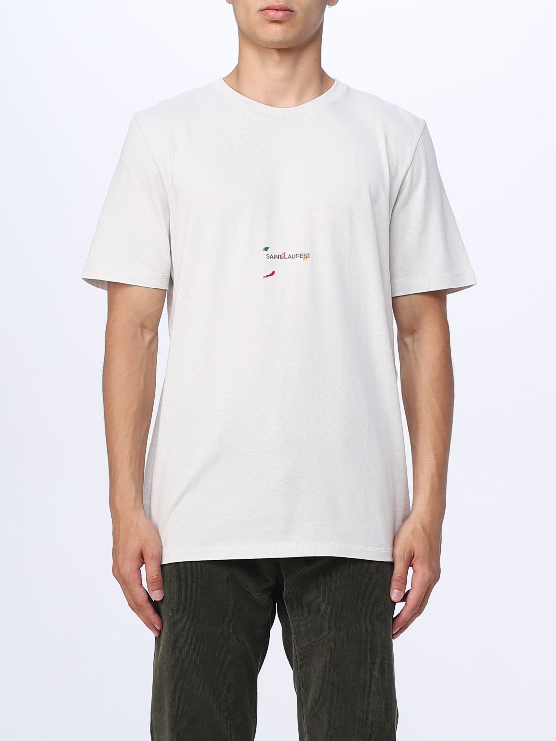 Saint Laurent T-Shirt SAINT LAURENT Men colour White