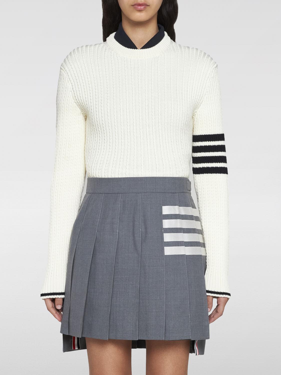 Thom Browne Sweater THOM BROWNE Woman color White