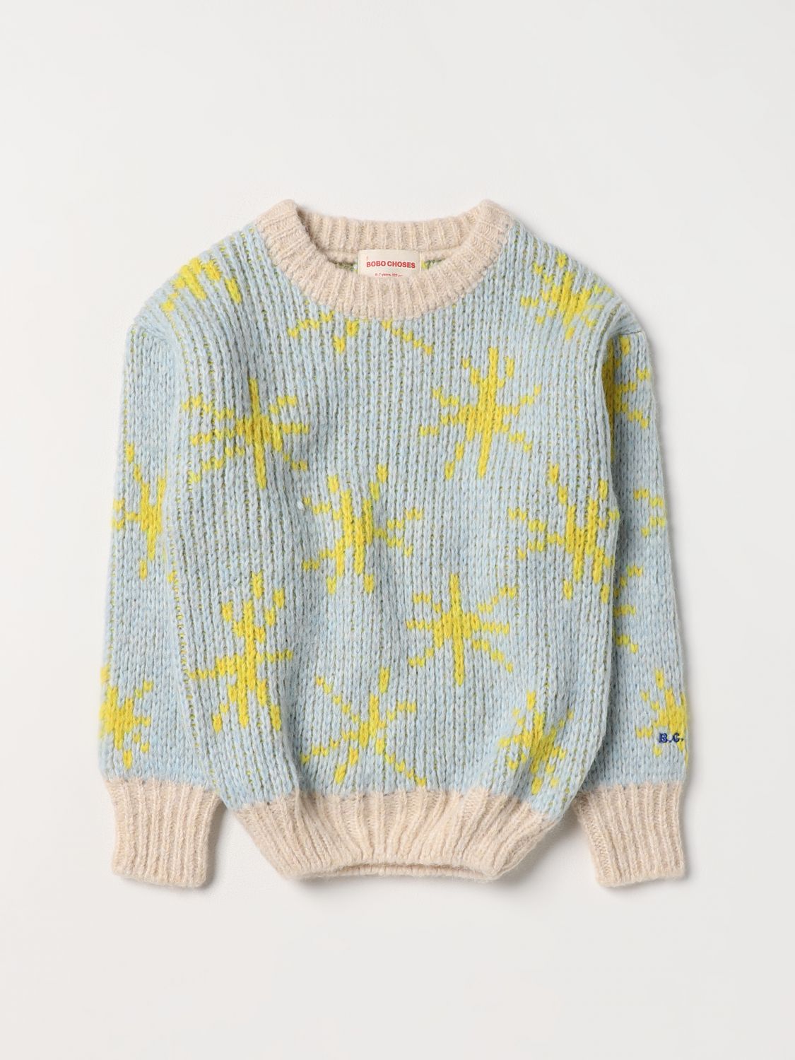 Bobo Choses Jumper BOBO CHOSES Kids colour Gnawed Blue