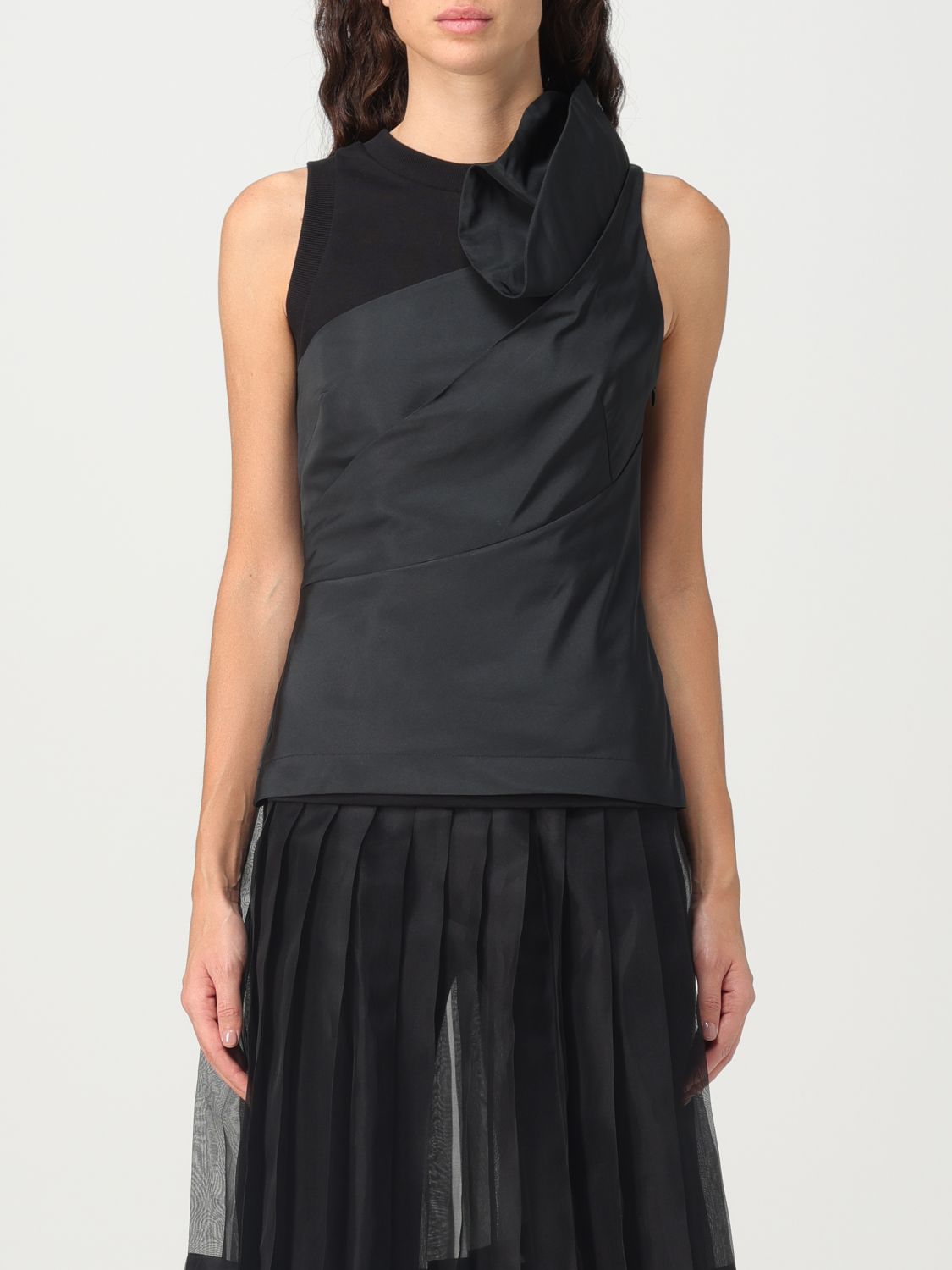 Alexander McQueen Top ALEXANDER MCQUEEN Woman colour Black