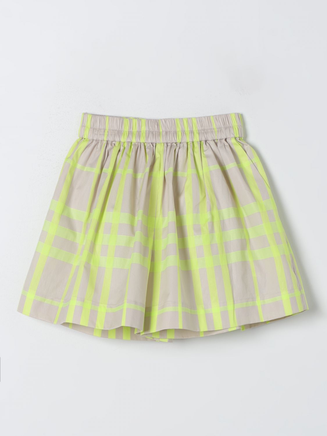 Burberry Kids Short BURBERRY KIDS Kids colour Lime