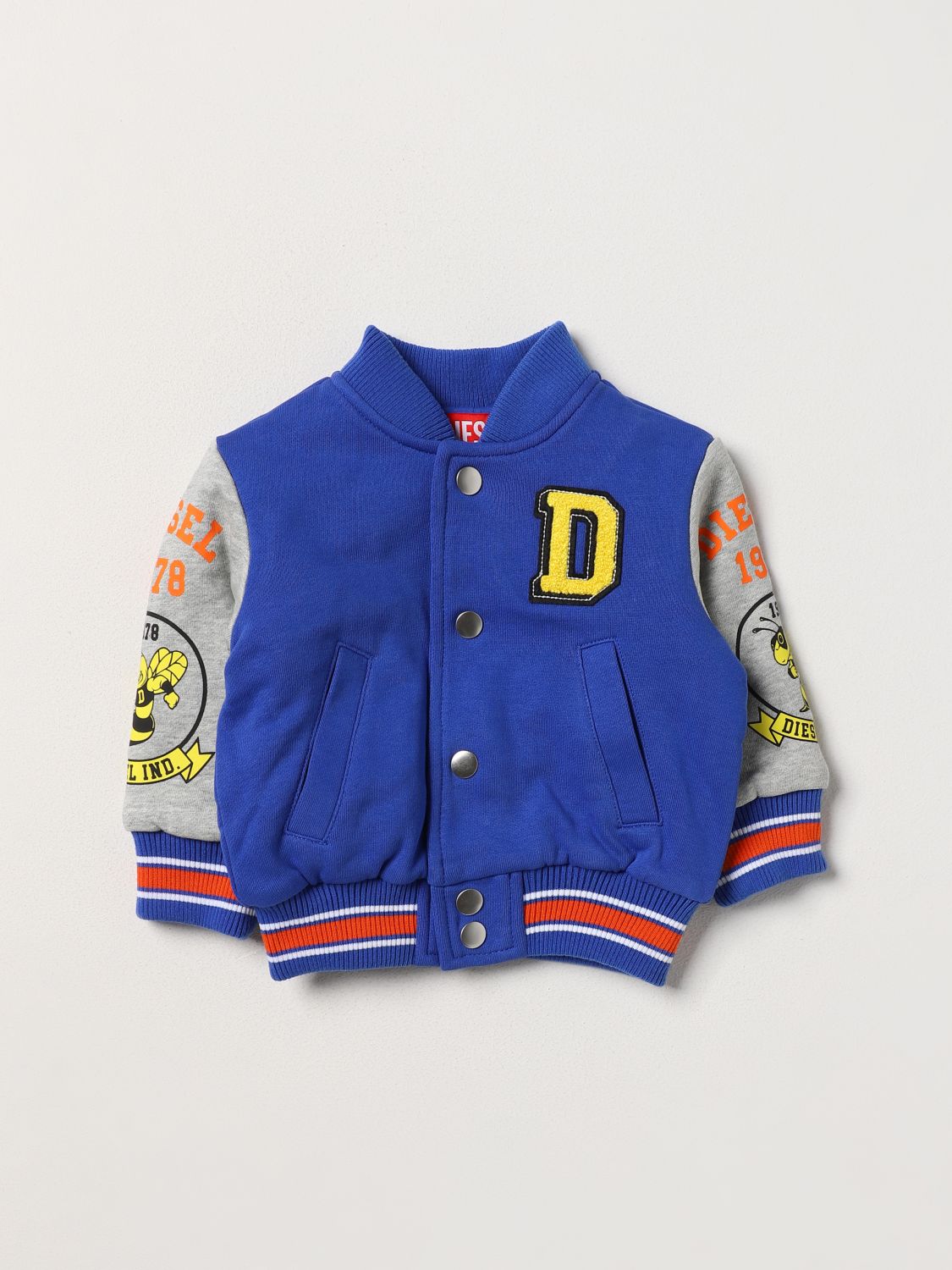 Diesel Coats DIESEL Kids colour Blue