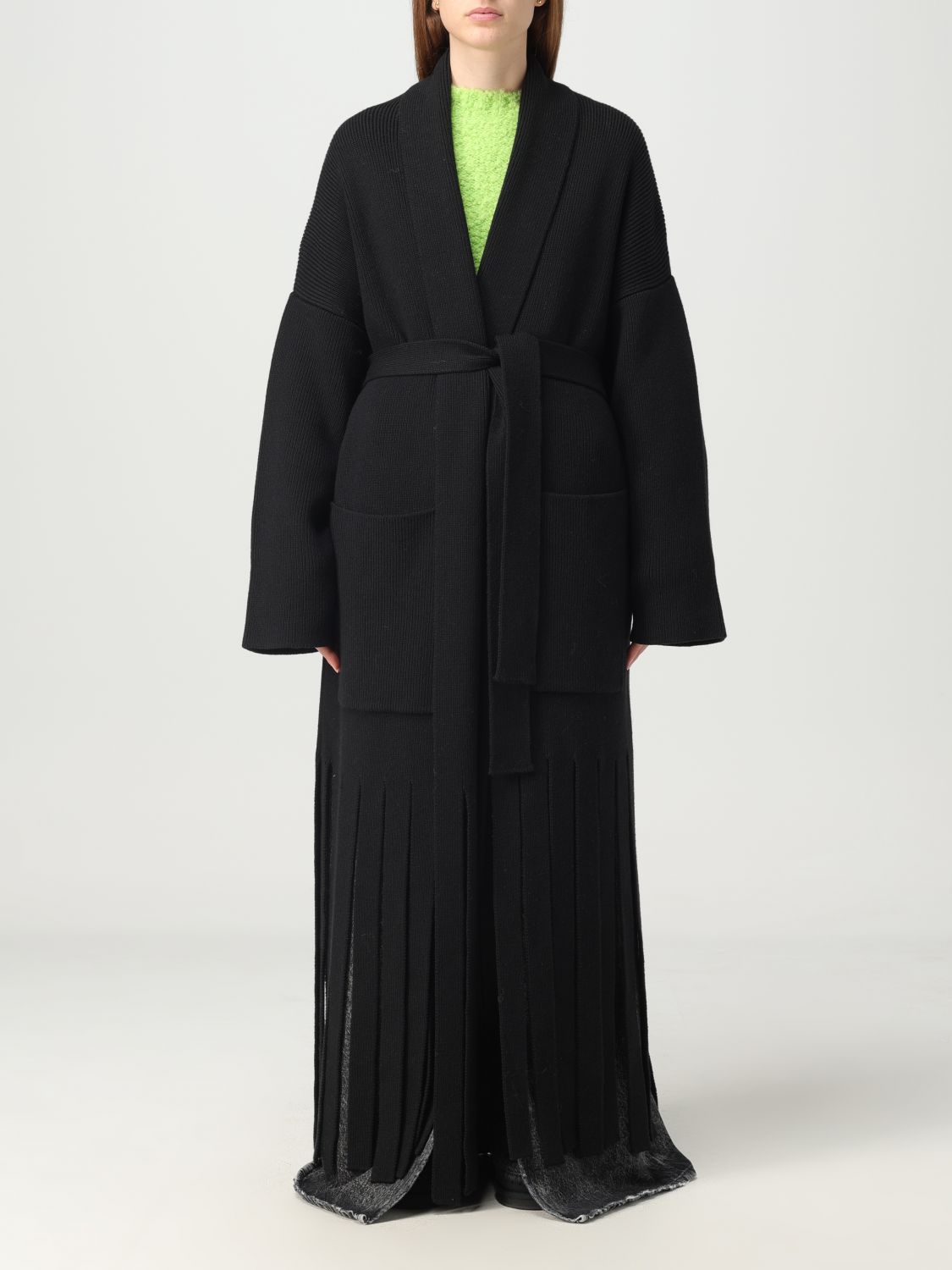 Alanui Coat ALANUI Woman colour Black