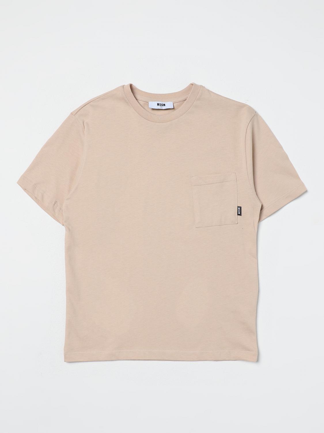 Msgm Kids T-Shirt MSGM KIDS Kids colour Beige