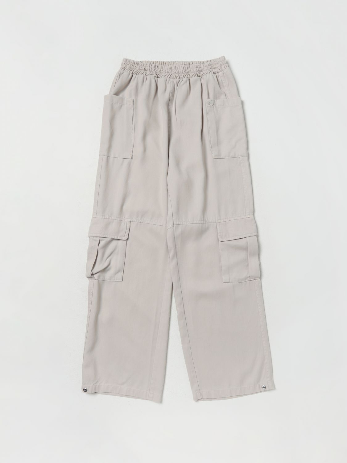 Monnalisa Trousers MONNALISA Kids colour Cream