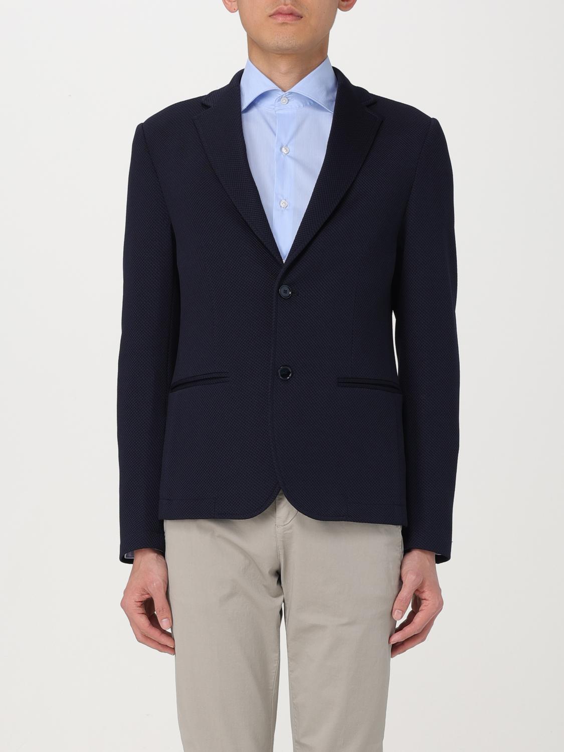 Daniele Alessandrini Blazer DANIELE ALESSANDRINI Men colour Blue