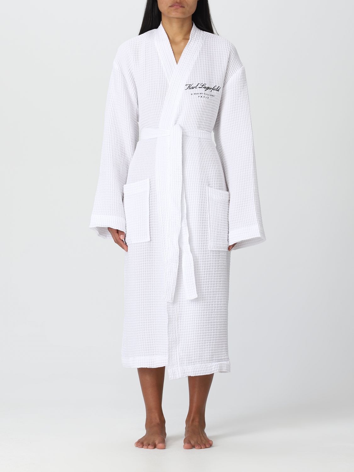 Karl Lagerfeld Bathrobes KARL LAGERFELD Lifestyle colour White