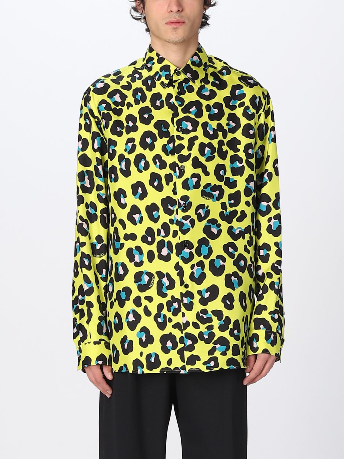 Versace Shirt VERSACE Men colour Multicolor