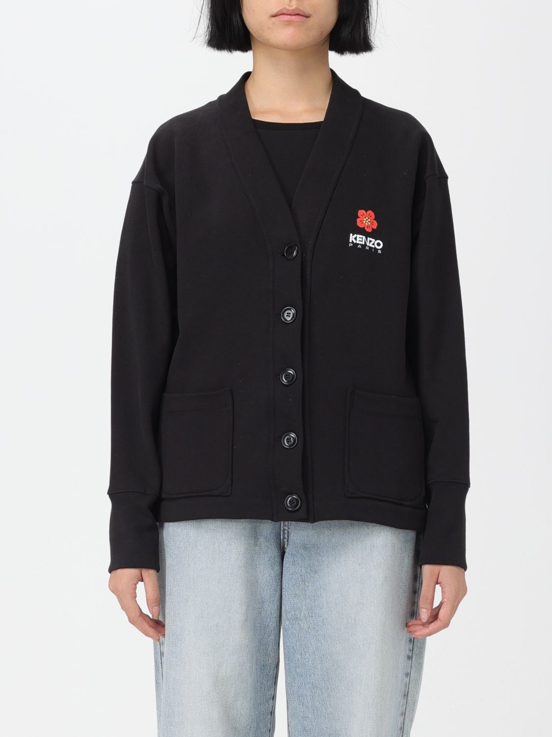 Kenzo Cardigan KENZO Woman colour Black