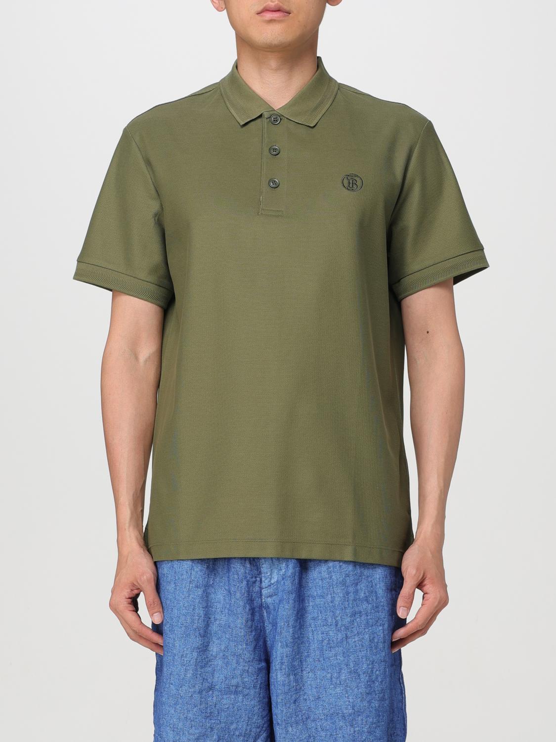 Burberry Polo Shirt BURBERRY Men color Olive