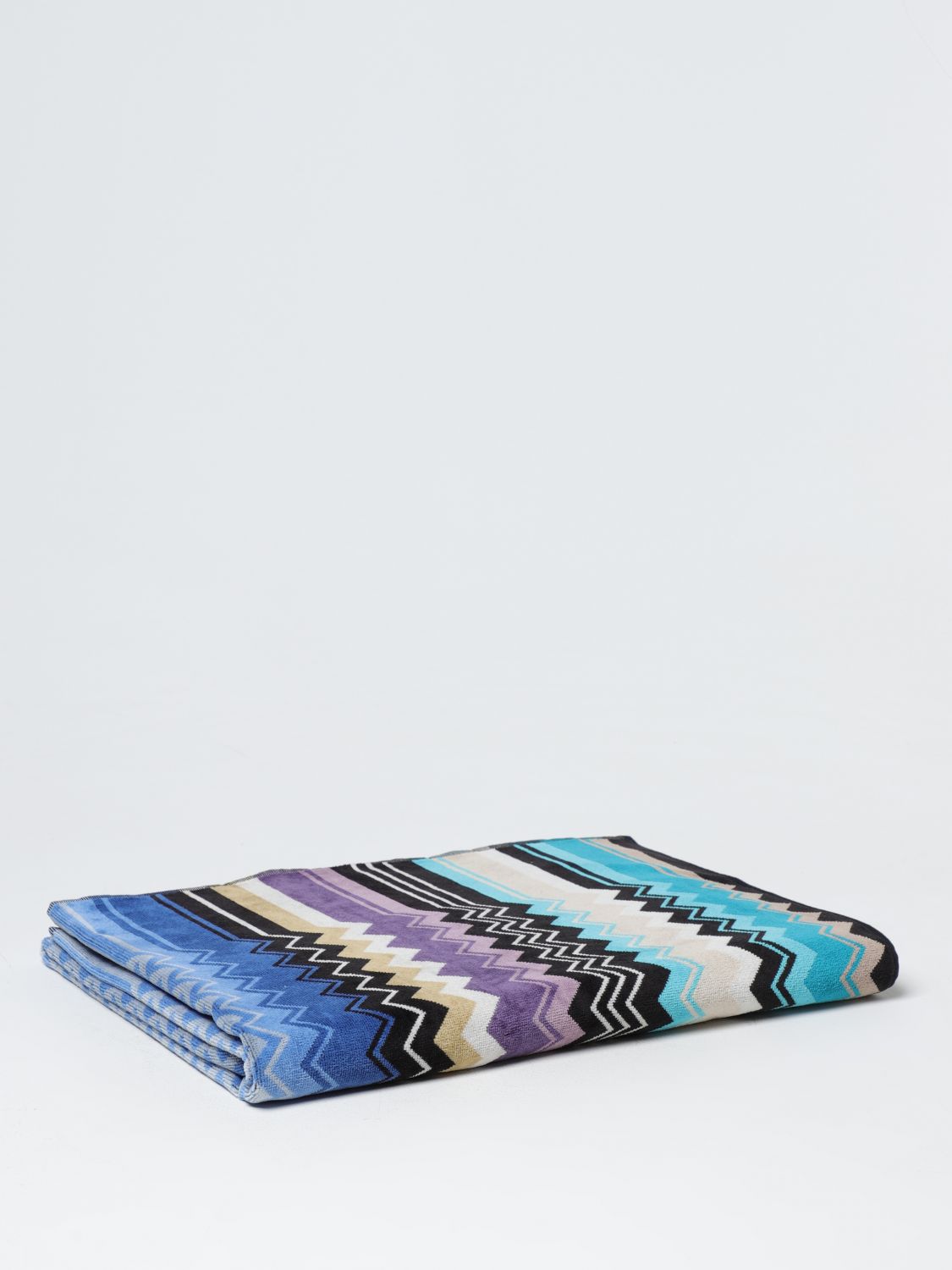 Missoni Home Bath And Beach Towels MISSONI HOME Lifestyle colour Blue