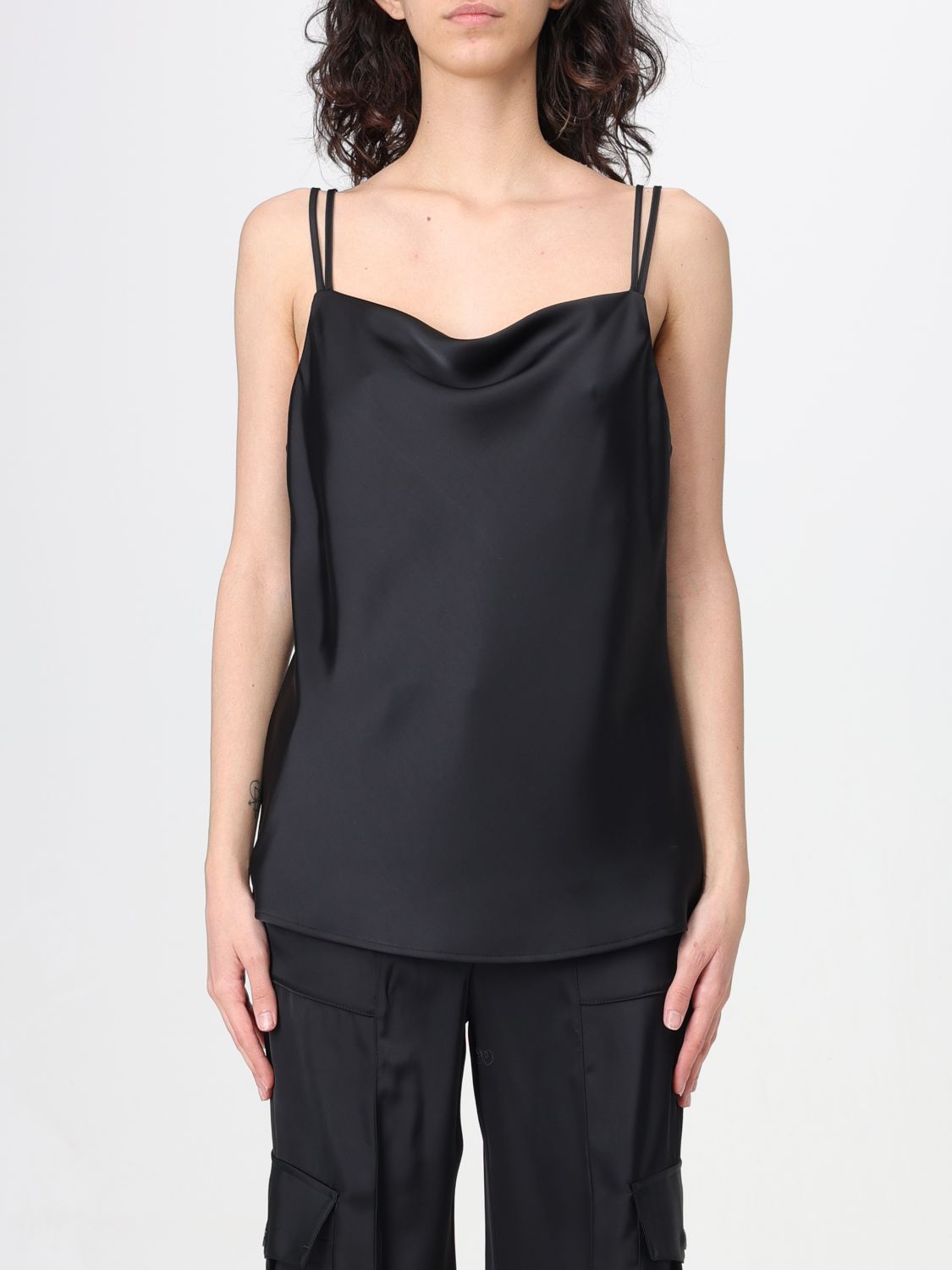 Simona Corsellini Top SIMONA CORSELLINI Woman colour Black