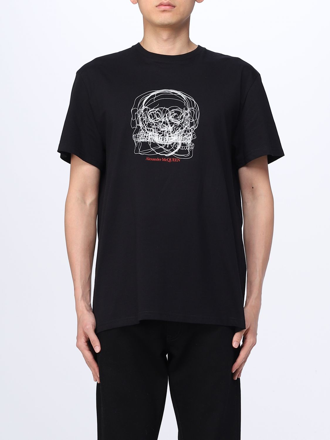 Alexander McQueen T-Shirt ALEXANDER MCQUEEN Men colour Black