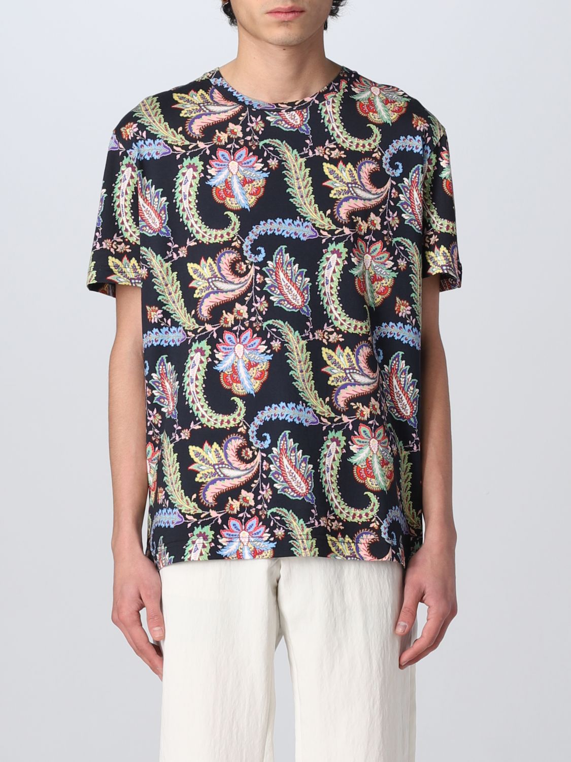 Etro T-Shirt ETRO Men colour Blue