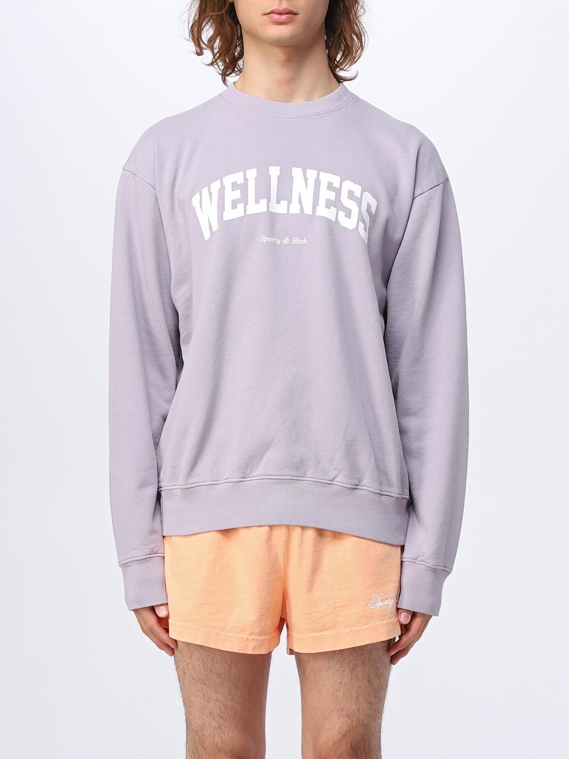 Sporty & Rich Sweatshirt SPORTY & RICH Men colour Lilac