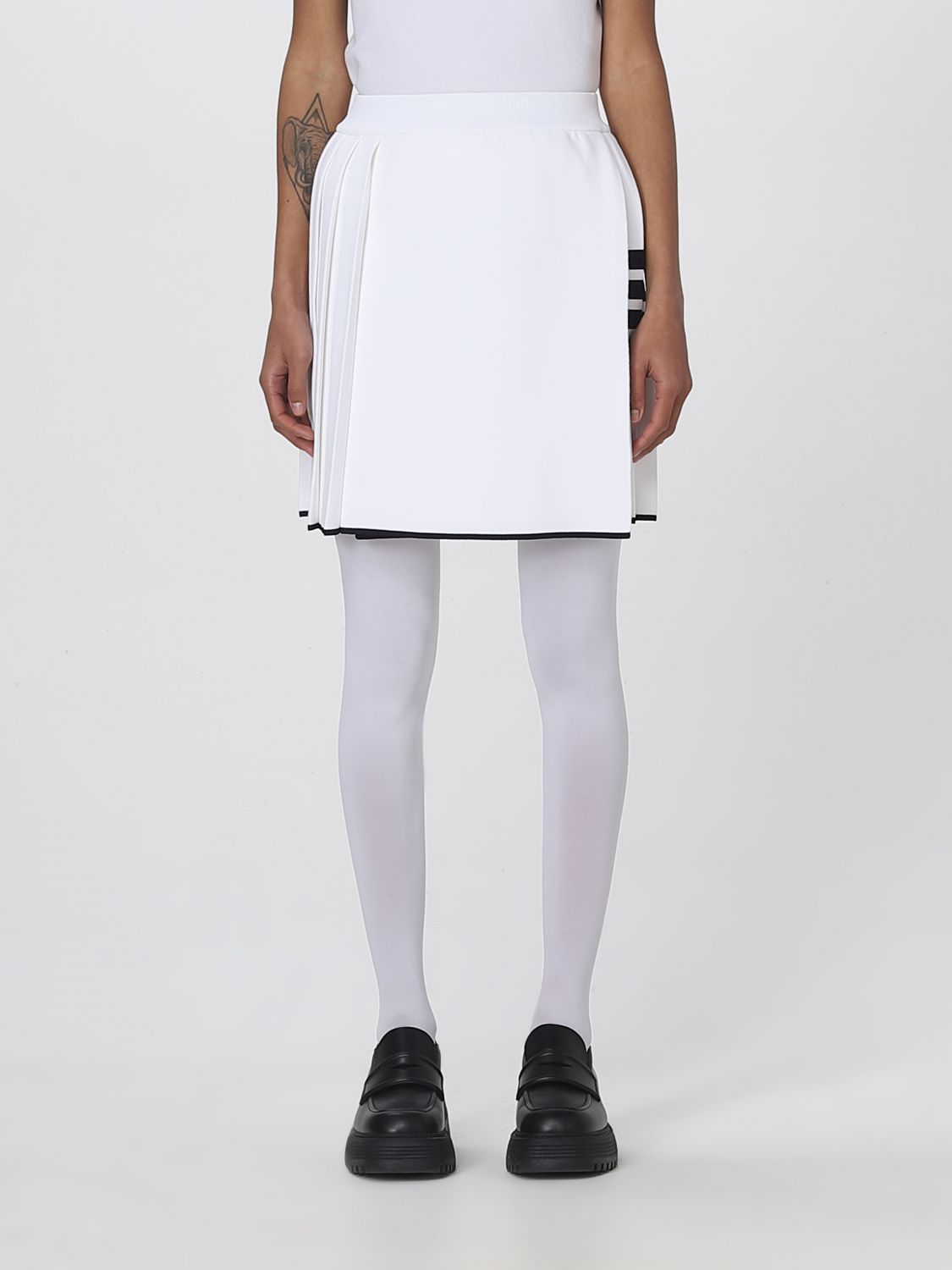 Thom Browne Skirt THOM BROWNE Woman colour White