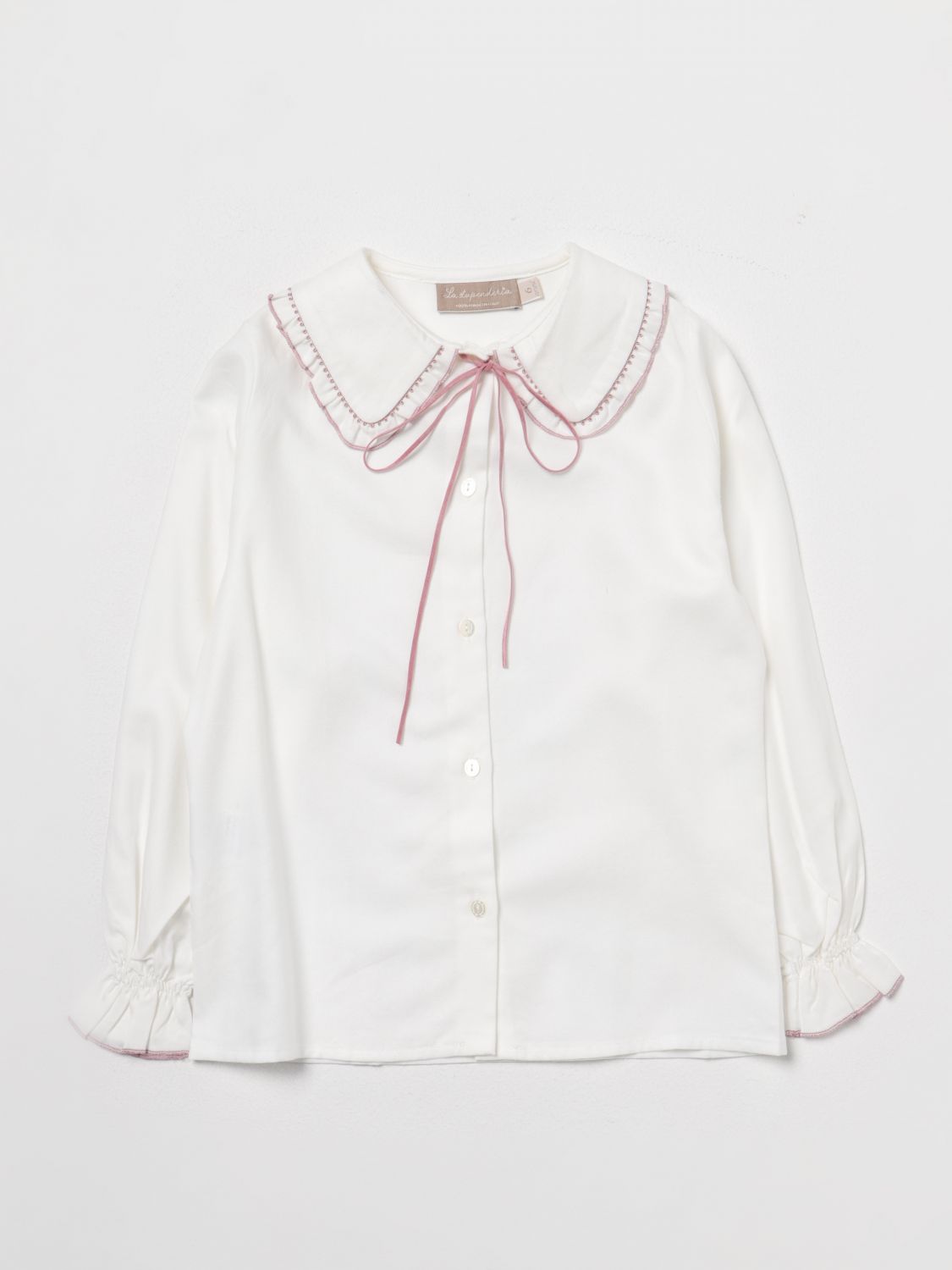 La Stupenderia Shirt LA STUPENDERIA Kids colour Ivory